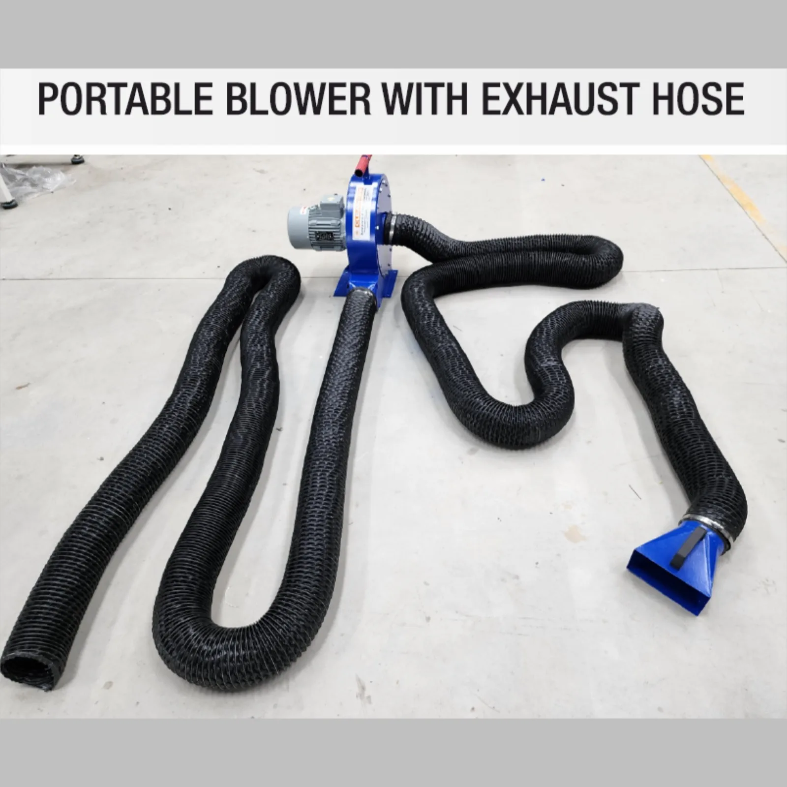 Fume Extractor Industrial 1 Hp Portable model